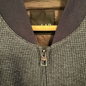 Mens Lab Pal Zileri checkered/houndstooth zip up jacket